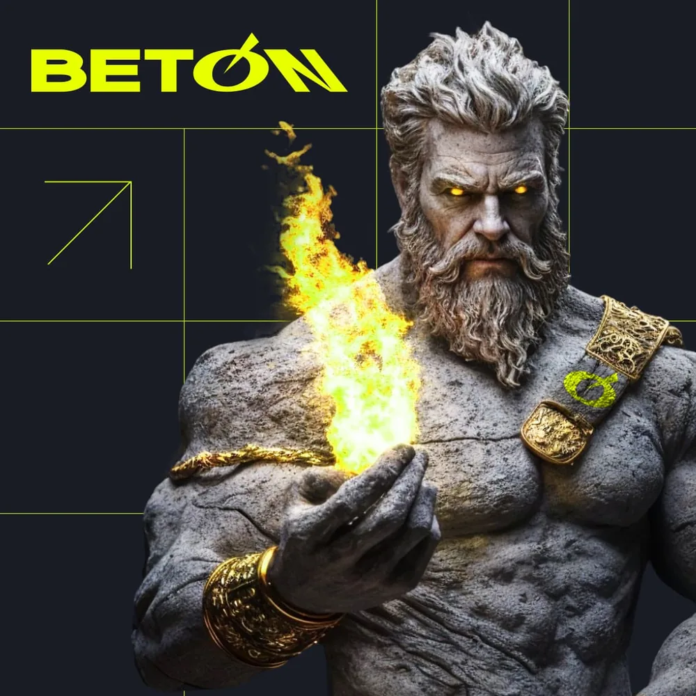Брендовий арт BETON зі статуєю